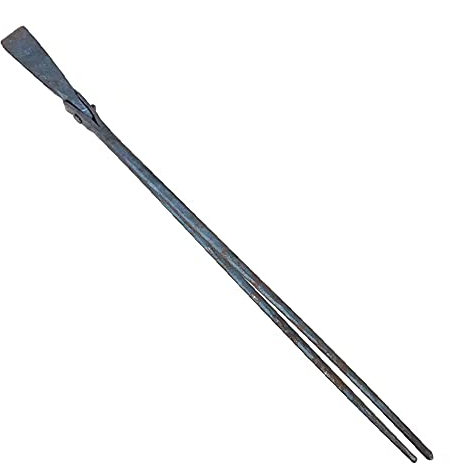 Tenaza de Forja Pinzas de Herrero Tenaza de Forja de Punta Plana para Anvil Vise Forge 35-120cm Tenaza de Forja para Ingeniero Herrero,60cm