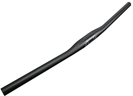 MTB-Lenker aus Kohlefaser, flacher Kohlefaser, MTB + Lenker + 31,8 starker und langlebiger flacher Lenker, 740 mm für Mountainbike-Lenker