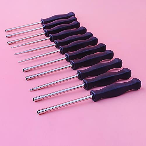 RobertDTesta Parti di Utensili Strumento Tenditore del cacciavite for cacciavite for Husqvarna Stihl Poulan Trimer Chainsaw Carburatore Regolazione dell'accessorio Accessori