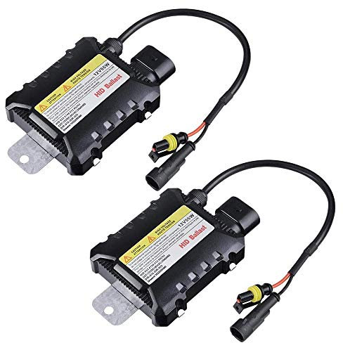 Oikabio 55 W Vorschaltgerät, schmal, 12 V, elektronisches Vorschaltgerät, schnelles Vorschaltgerät für H1 H3 H3C H4-1 H4-2 H7 H8 9005 9006