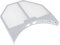 sparefixd Filtre anti-peluches en maille pour sèche-linge Indesit IDV65 IDV75