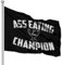 Ass Eating Champion 1. Platz 90 x 150 cm Polyester-Flagge Banner College Wohnheim Dekor Party Bootfahren Frat Banner Rennen Junggesellenabschied