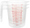 LDHHYH 12 caraffe graduate in plastica da 1 litro, caraffe graduate da cucina con scala graduata, caraffe graduate impilabili in plastica, per cucina, cottura, zucchero, latte, olio