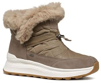 Geox Women's D Spherica Actif X2 Ankle Boot, taupe, 2.5 UK