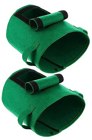 Toddmomy 2stücke Kartoffel Pflanzsack Für Zuhause Atmungsaktive Pflanzbeutel Vlies Für Wurzelwachstum Gallonen Für Und Tomaten Grün