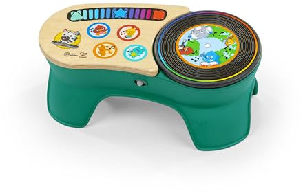 Baby Einstein, Hape DJ Discovery Musikspielzeug Plattenspieler – Baby Plattenspieler Über 50 Klänge & Melodien, Reagiert Auf Leichteste Berührung, Ab 6 Monaten
