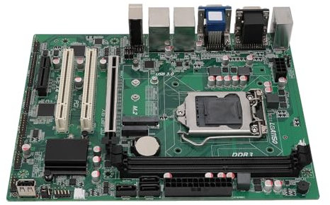 ASHATA IndustriaI GB85 ATX Motherboard, LGA 1150 Motherboard, Dual DDR3 Memory Motherboard PCIe Gen 3.0 X16 Slot for I219/i210 1000Mbits Dual NIC Interfaces, for Core I3, I5, I7