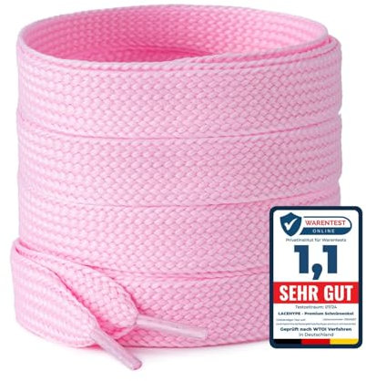 LaceHype Lacets épais de qualité supérieure pour campus [20 mm de large] Lacets de chaussures indéchirables de rechange en polyester pour baskets, chaussures de sport