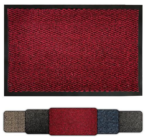 Wadan Door Matts Indoor & Outdoor | Stylish Door Mat with Non Slip Backing | Anti Slip Super Absorbent & Easy to Clean | Rubber Mat Use as Kitchen Mat