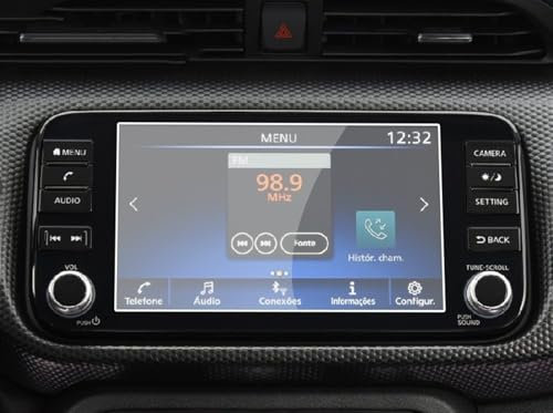 GPS Displayschutzfolie Für Nissan Für Kicks 2016 2017 2018 2019 2020 2021 2022 2023 Auto Innen Konsole Radio Bildschirm Widerstehen Film GPS Navigation Film Navigation Schutzfolie(152x85mm)