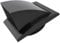 Vent Systems Black Ø100 mm / 4 Inch Exhaust Vent Cover - Dryer Vent Hood - Louvered Dryer Cover - Vent Hood Cap - One-Direction Plastic Air Supply Grille - Non Return Valve - Outlet Cowl Air Vent