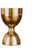 CHFYIJYHM Jigger de Cocktail à Taille Fine, Jigger en Acier Inoxydable élégant et Pratique avec Mesure, for Accessoire de Bar de fête à Domicile(Gold 30-60ml)