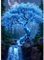 GDYEEH 5D Arbre de Vie Peinture Diamant Painting Kit, DIY Chute D'eau Art du Diamant Complet Kits, Fantaisie Diamond Art Kits Strass Point de Croix Painting pour Adultes Débutants Maison Décor 30X40cm