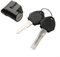 ZiStarlilife Electric Bike Battery Box Safety Lock, Battery Case Power Lock Key, Cycling Electrombile Battery Box Lock with 2 Keys for Motorcycle Electric Bike Scooter E-Bike