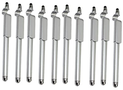 VILLCASE 10Pezzi Touch Screen Stylus Pen For Smartphones And Tablets Creative Writing Capacitive Pens For Phone Holder Usage