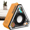 Altavoz inalámbrico - Mini subwoofer, Audio alimentado por batería | Amplificador de sonido al aire libre, caja de música recargable para la playa de viajes de camping senderismo