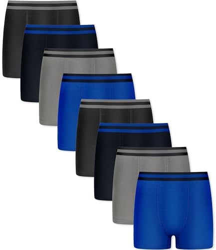 FM London Jungen Hipster Boxershorts 8er Pack