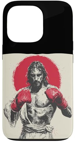 Boxing Lord Jesus Christ for Gloves and Box Ring Lovers Case for iPhone 13 Pro