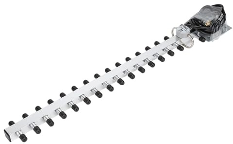 ERYUE 25 DBi High Gain WLAN-Router-Antenne, Gerichtete Yagi-Antenne für WLAN-Netzwerkkarte, 1,5 M Lange aus Aluminiumlegierung mit Vergoldeter Schnittstelle, Sehr Stabiles
