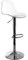 Tabouret de Bar Design réglable Transparent Galileo