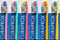 Smart Zahnbürste, für Kinder und Erwachsene, mit kleinem Mund, sehr weich, 6 hochwertige Bürstens schönen Farben für Jungen/Ihn & Mädchen/sie. Curaprox 7600 Ultra Soft Smart (Farben variieren)