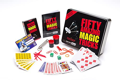 Marvin's Magic Kids Magic Set - Magic Tricks & Illusions Age 8+ | Kids Magic Trick Set, Tricks And Illusions, Step By Step Instructions, Fun Gift For Ages 8+
