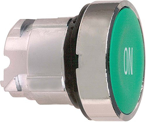 Schneider Elec Pic – MSS 40 02 – Head Push Button Diameter 22 Flush-Mount Green – On White Faceplate Metal