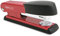 Rapesco R53500R2 Bowfin Halbstreifen-Heftgerät, 25 Blatt Heftleistung, Rot
