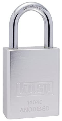 Kasp K14040SILD 40 mm Aluminium Pad Lock - Silver