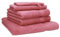 Betz Set di asciugamani PREMIUM - Set di asciugamani da 5 pezzi - 1x teli da doccia - 2x asciugamani - 1x asciugamani per gli ospiti - 1x guanti da bagno rosa antico