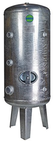 Heider Druckkessel 500 Liter Druckbehälter 500l 6 bar stehend Druckwasserkessel Wasserdruckkessel verzinkt Wasserdruckbehälter Druckausgleichsbehälter