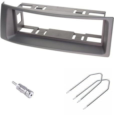 Sound-way - Kit de Montage Autoradio, Façade Cadre de Radio 1 DIN, Adaptateur Compatible avec Renault Megane Scenic