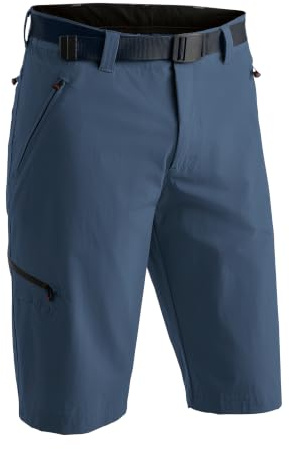 Maier Sports Nil Bermuda, Kurze Herren Wanderhose, Wasserabweisende Hose | Für Trekking und Hiking, Dryprotec für schnelles Trocknen, mSTRETCH pro 4 für mehr Komfort, Perfekt für den Sommer