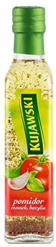 Kujawski Rapsöl mit Tomaten, Knoblauch und Basilikum 250ml