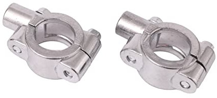 ICTRONIX 2X Universal 8mm Motorrad 22mm Lenkerhalterung Lenkerhalter Befestigungs Klemmen