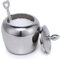 Zuckerdose aus Edelstahl mit Deckel und Löffel in Apfelform für Küche Small 7Oz