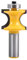 KATUR Bullnose Router Bit Set C3 Carbide Tipped Woodworking Cutter Tool with 1/2 Inch Shank Woodworking Milling Cutter(1/2 Shank 1.37 Width)