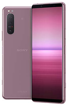 Sony Xperia 5 II 5G Smartphone (15,5 cm (6.1) 21:9 CinemaWide FHD+ HDR OLED, Tripla fotocamera, Connettore audio 3.5 mm, Android 12, SIM Free, 8 GB RAM, 128 GB di memoria) Rosa