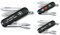 Victorinox Couteau de Poche Classique SD Avec Demande Impression Sur Coque I Cadeau pour Hommes Femmes I Cadeaux Pour Anniversaire I Suisse Personnalisé 7 Fonctions 0.6223 - Noir