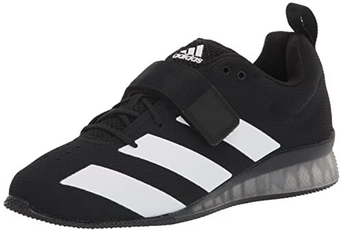 adidas Men's Adipower Weightlifting II Cross Trainer, Core Black/White/White, 3.5
