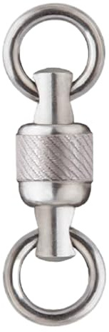 BKK Tönnchenwirbel mit Kugellager zum Meeresangeln & Wallerangeln Infinity Swivel