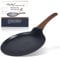 Vinchef Nonstick Crepe Pan, 11inch Skillet Pan for Dosa Tawa Omelette Tortillas Crispy Pancake, Griddle Pancake Pan, PFOA FREE and Induction Compatible