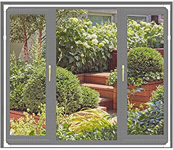Insektenschutz Fliegengitter Dachfenster 125X150cm Liegengitter Mit Magnetrahmen, Kein Stanzen Erforderlich, Zuschneidbar für Fliegengitter Fenster Mückengitter, Waschbares
