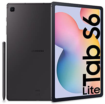 Samsung Galaxy Tab S6 Lite + S Pen, Tablet, Display 10.4 pollici WUXGA+ TFT, 64 GB Espandibili, RAM 4GB, Batteria 7040 mAh , WiFi, Android 10, Grigio (Oxford Gray) [Versione Italiana] (Ricondizionato)