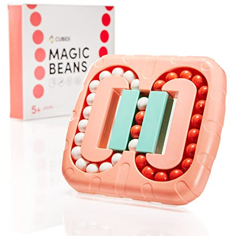 CUBIDI® Original Magic Bean - Pink, einfach | Spannendes Knobelspiel für Kinder und Erwachsene Jungen und Mädchen ab 6 Jahren