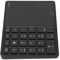 Pavé Numérique sans Fil 2 en 1 22 Touches Mini Pavé Tactile sans Fil Bluetooth, avec Batterie Intégrée de 500 MAh, pour Ordinateur Portable, Ordinateur Portable, Ordinateur de Bureau,(Le noir)