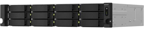 QNAP NAS TS-1264U-RP-8G 12bay 2HE (Quad-Core Rackmount-NAS mit Dual-Port 2,5GbE und PCIe-Erweiterungsmöglichkeit für High-Speed-Übertragungen und Virtualisierungsanwendungen)
