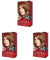 Revlon ColorSilk Tinte de Cabello Permanente Tono #54 Castaño Dorado Claro (Paquete de 3)
