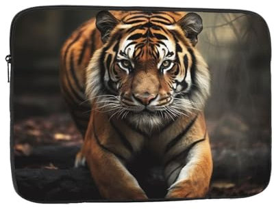 Wild Animals Tiger Laptop Case Laptop Sleeve Laptop Bag Shockproof Protective Briefcase Carrying Laptop Cover 17 inch