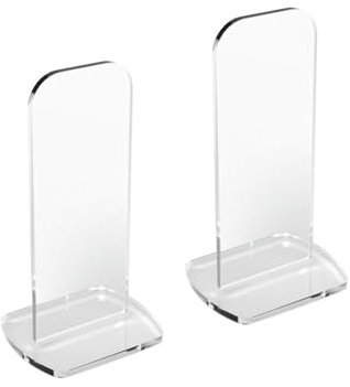 Premium Boxing Glove Storage Rack - Sturdy And Stylish Holder for Autographed Gloves, Clear